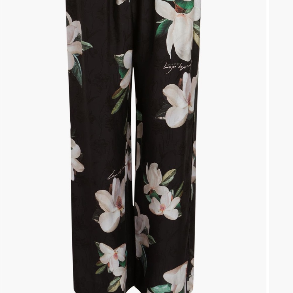 AIISaints Tyler Alessandra Floral Drawstring Pants Size Small EUC - Picture 2 of 5